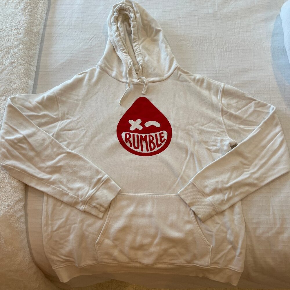 Rumble Boxing Red Jab Logo Hoodie